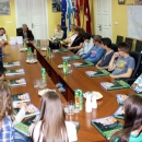 Prijam gačanskih odlikaša u gradskoj vijećnici