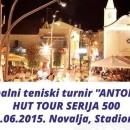 Tradicionalni teniski turnir Antonja 2015 - HUT TOUR SERIJA 500