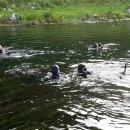 Ronioci RK "Geronimo" iz Zagreba u ekološkoj akciji čišćenja rijeke Gacke