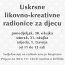 Uskrsne likovno-kreativne radionice za djecu