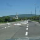 Postavljanje horizontalne signalizacije u Brinju 