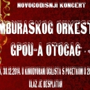 Novogodišnji koncert Tamburaškog orkestra Gackog pučkog otvorenog učilišta