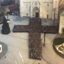 Branitelji iz Like u Zagrebu u koloni "Jedan križ, jedan život"