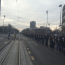 Branitelji iz Like u Zagrebu u koloni "Jedan križ, jedan život"