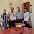 OPG Vidas na prijamu kod gradonačelnika Dabe 