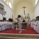 Slavlje Prve svete  pričesti u senjskoj katedrali