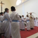 Slavlje Prve svete  pričesti u senjskoj katedrali