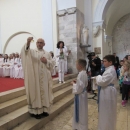 Slavlje Prve svete  pričesti u senjskoj katedrali