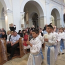 Slavlje Prve svete  pričesti u senjskoj katedrali