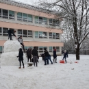 Srednjoškolski snjegović IVEK!