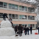 Srednjoškolski snjegović IVEK!