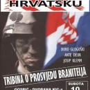 Glogoški, Klemm i Deur na tribini branitelja u Gospiću 