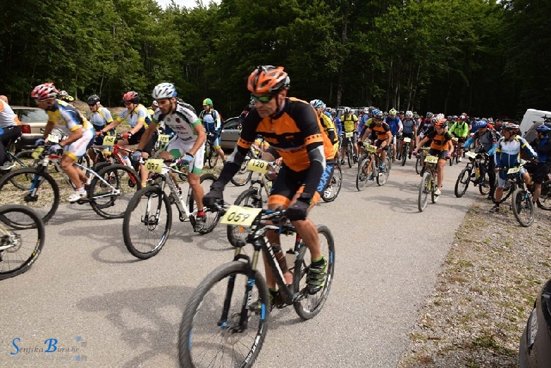 415 biciklista za 14. Uspon na Zavižan