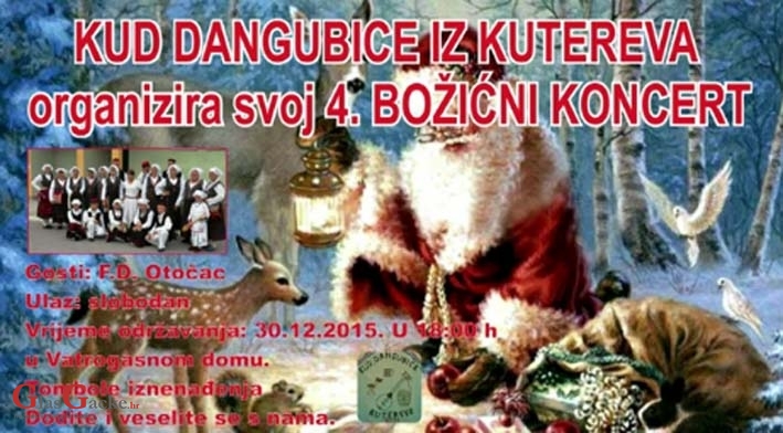 Sutra 4. Božićni koncert u Kuterevu