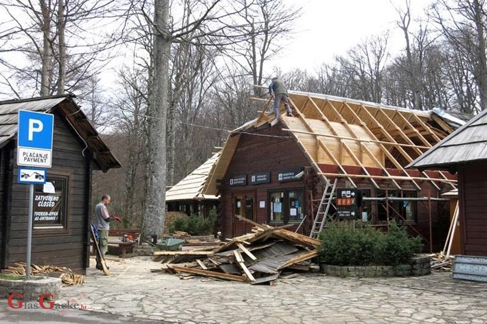 Obnova uslužnih objekata u NP Plitvička jezera