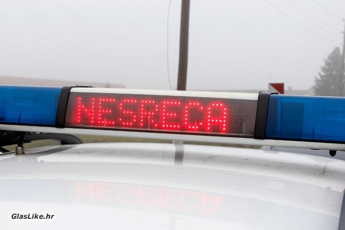 Za vikend čak devet prometnih nesreća