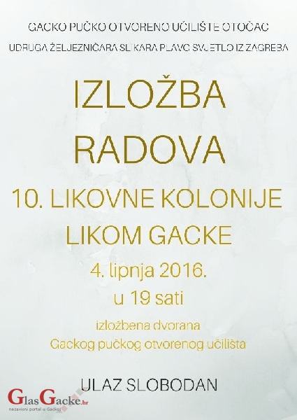 10. Likovna kolonija LIKOM GACKE