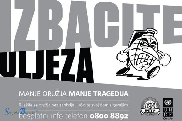U Senju dragovoljno predao 275 komada streljiva a u Gospiću lovačku pušku U Senju dragovoljno predao 275 komada streljiva a u Gospiću lovačku pušku