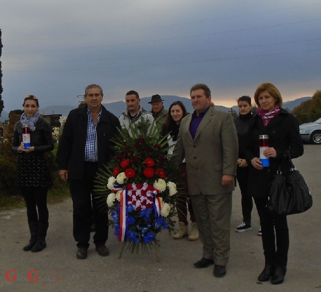 Polaganje vijenaca u povodu blagdana Svih Svetih