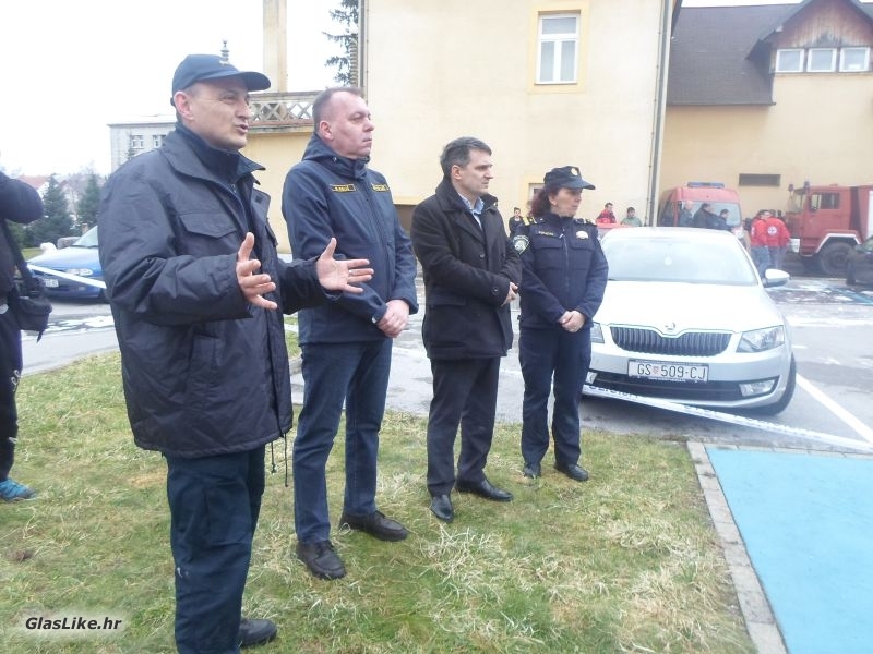 Evakuirana zgrada Županije