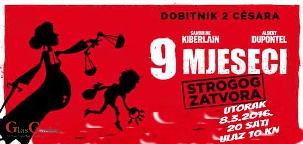 Komedija "9 mjeseci strogog zatvora" povodom Dana žena 