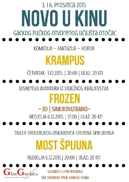 Novi filmski naslovi
