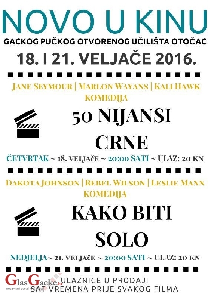 Novi naslovi u kinu GPOU-a 