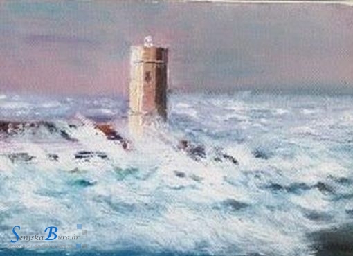 "Gledam te grade" - izložba slika Mile Tomljenović - Luce 