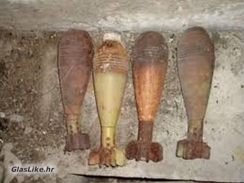 Pronađene 4 minobacačke mine iz Domovinskog rata 