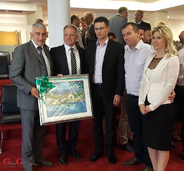 Izaslanstvo Grada Otočca na proslavi Grada Novalje 