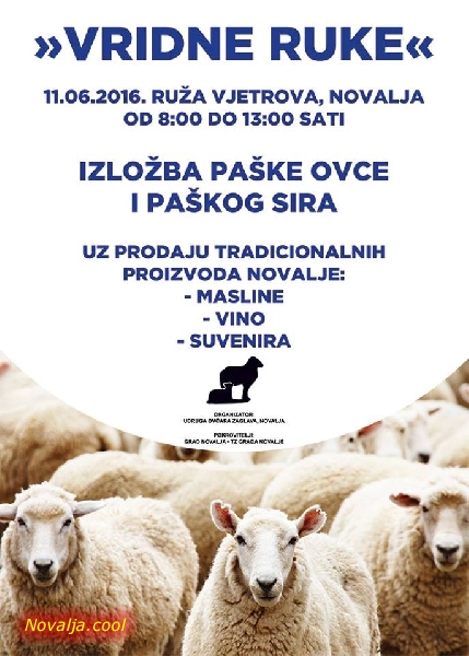 "Vridne ruke" izložbeno-prodajna manifestacija u Novalji  