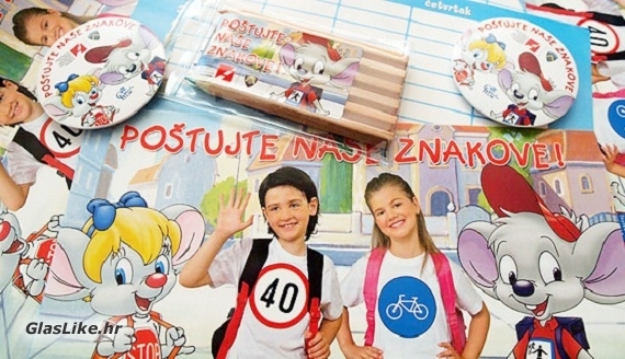 "Poštujte naše znakove" edukativno-preventivnia radionica u Gospiću
