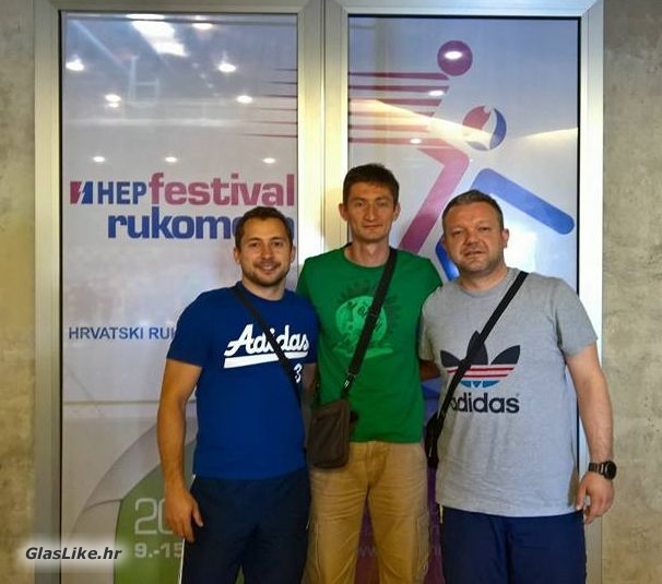 Tri trenera RK Gospić na festivalu rukometa u Umagu 