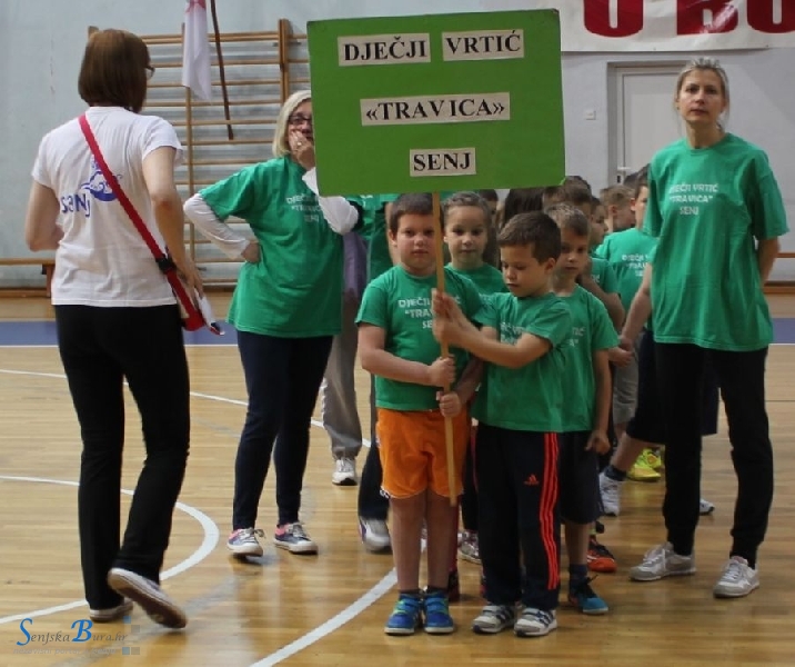 Olimpijski festival dječjih vrtića Ličko-senjske županije u Senju 