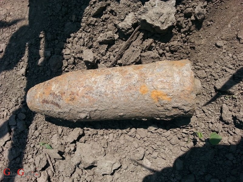 Ponađeno topovsko zrno u Vrhovinama 