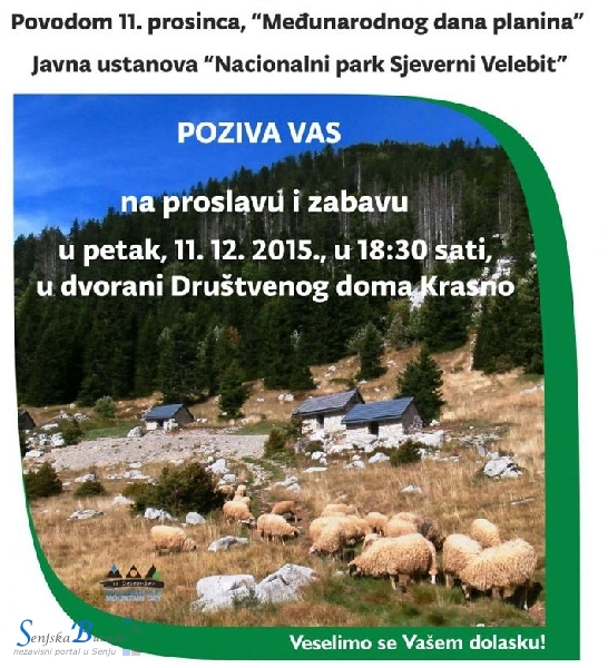 Međunarodni dan planina - u Krasnu 11. prosinca Međunarodni dan planina - u Krasnu 11. prosinca
