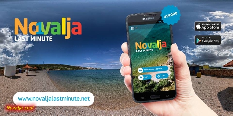 Prezentacija mobilne aplikacije NOVALJA LAST MINUTE Prezentacija mobilne aplikacije NOVALJA LAST MINUTE