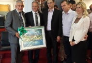 Izaslanstvo Grada Otočca na proslavi Grada Novalje Izaslanstvo Grada Otočca na proslavi Grada Novalje