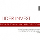 Za projekt Lider invest - rok do 15. srpnja