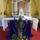 Paljenje adventske svijeće u Kompolju