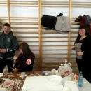 Upravo traje dječja radionica izrade ukrasa