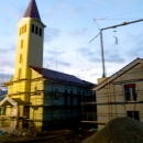 Gradnja lapačke crkve pri samom kraju