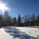 Gornja jezera pod laganim snijegom