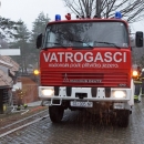 Vježbe vatrogasaca na Ličkoj kući