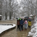 Obilazak Plitvičkih jezera po tanku snijegu