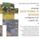 Retrospektivna izložba o gackim mlinicama i pilama 