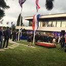 Don Jure Ladišić na prijamu kod predsjednice Republike uz Dan državnosti 