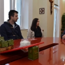 Dobitnici priznanja"Hrvatski otočni proizvod" na prijamu kod gradonačelnika Dabe