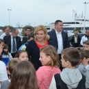 Predsjednica Kolinda Grabar Kitarović posjetila Novalju