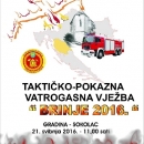 Taktičko-pokazna vatrogasna vježba "Brinje 2016"